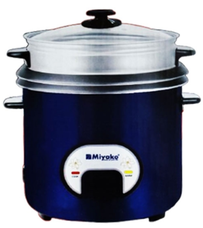 Picture of Miyako 1.8 LTR Double Pot Rice Cooker ASL-18-HC-DMD Multicolor