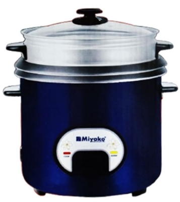 Picture of Miyako 1.8 LTR Double Pot Rice Cooker ASL-18-HC-DMD Multicolor