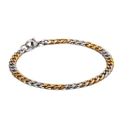 Picture of Stainless Steel Chain Bracelets For Man