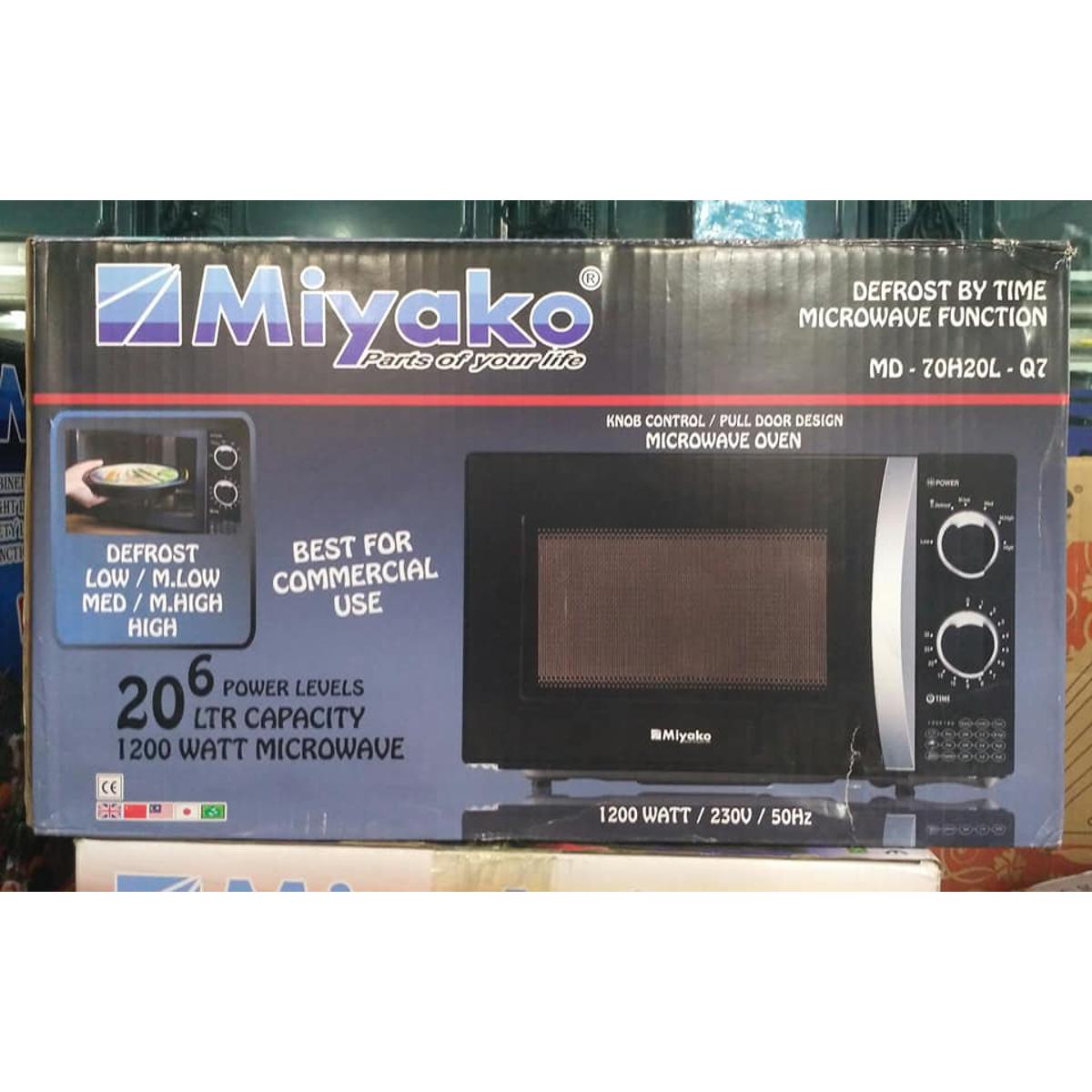 Picture of Miyako Q7 Microwave Oven 20 Liter Capacity Multicolor