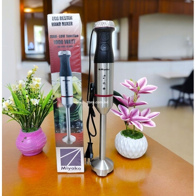 Picture of Miyako Electric Hand Blender/ Hand Mixer/ Egg Beater 1000 watt HB-7701 High & Low Function Multicolor