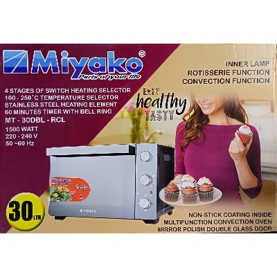 Picture of Miyako 30 Liter Convection Electric Oven MT-30DBL Mixed