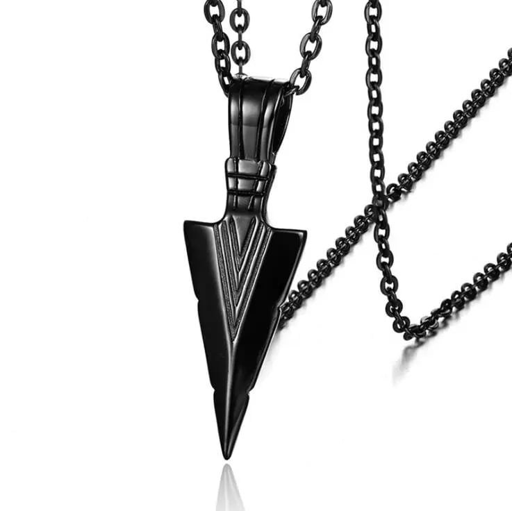 Picture of 2024 New Stainless Steel Necklace for Men's - Black