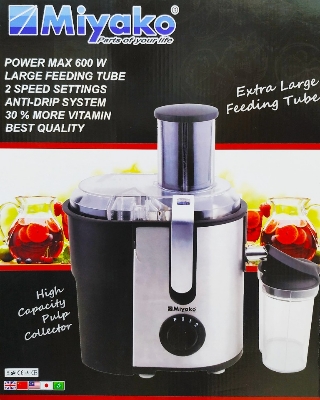 Picture of Miyako MFJ-518 Fresh Juicer and Mixer WATT-600- Black Color Multicolor518