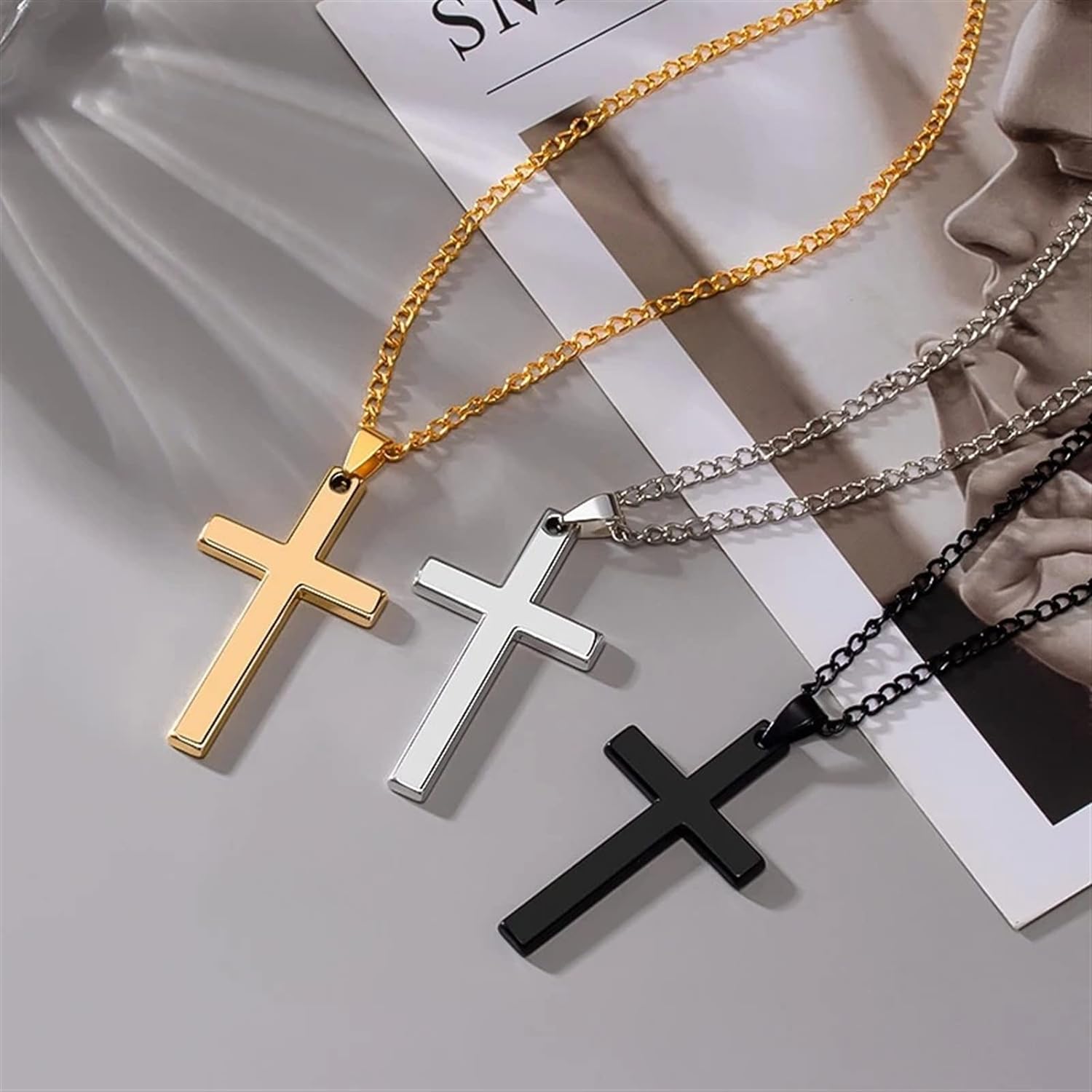 Picture of Jewelry Stainless Steel Spearpoint Arrowhead Necklace for Men/Boy