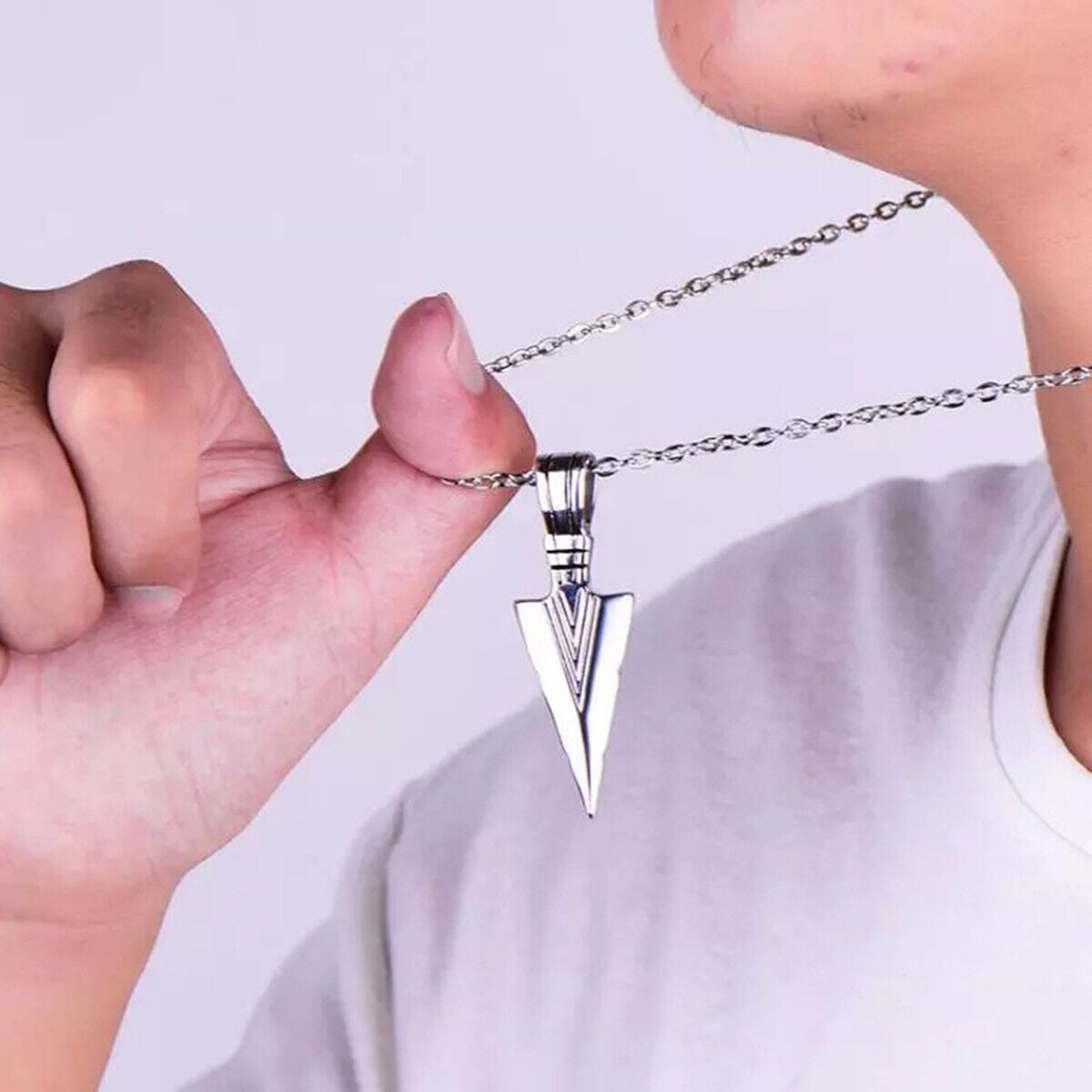 Picture of 2024 New Stainless Steel Necklace for Men's
