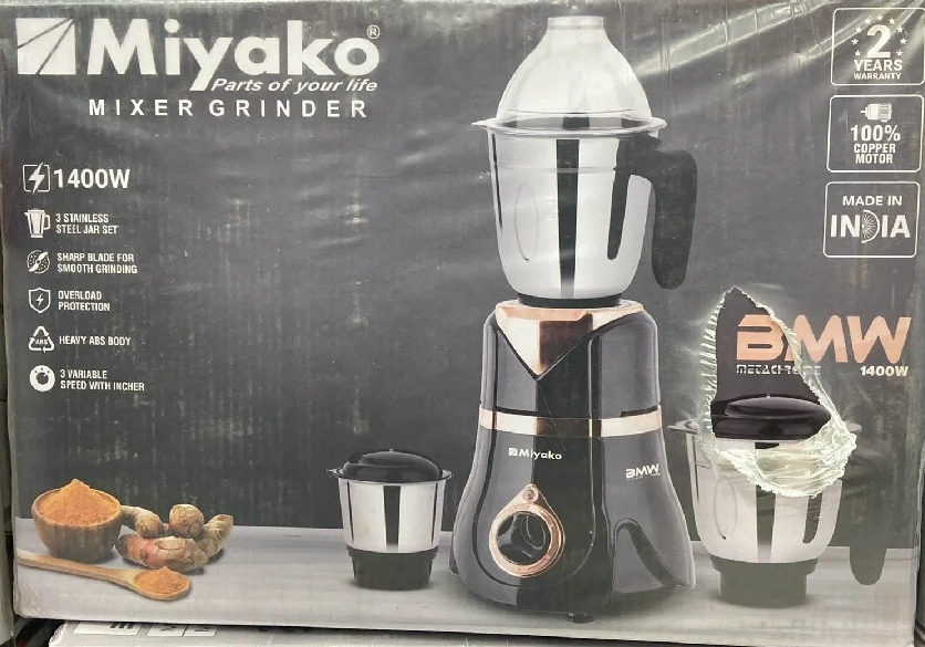 Picture of 1400WATT Miyako 3 In 1 Blender & Mixer Grinder BMW 