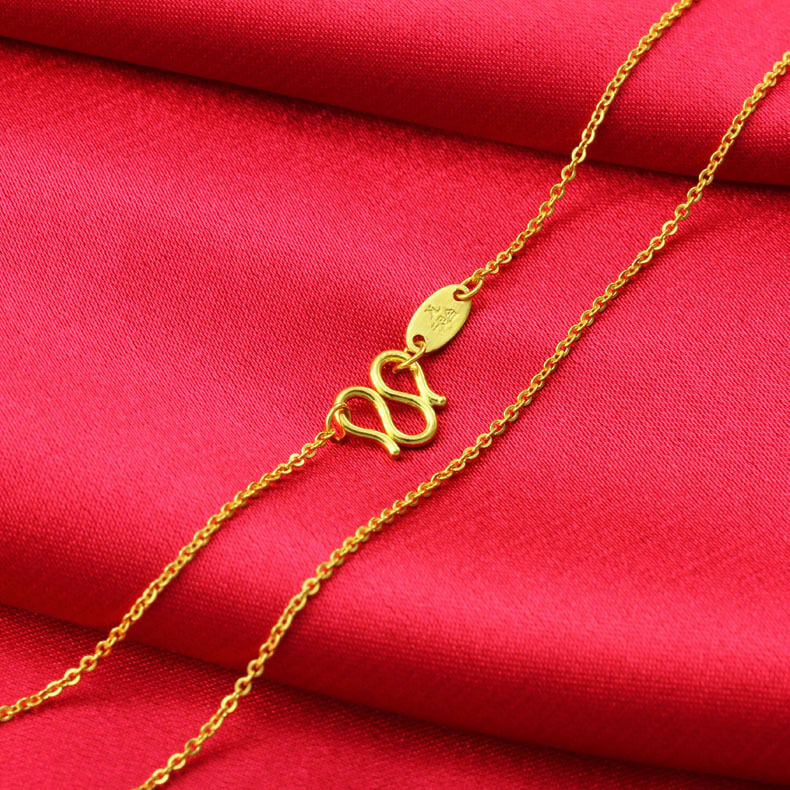 Picture of Happy Jewellery Fashionable Necklaces For Girl/Women - Gold