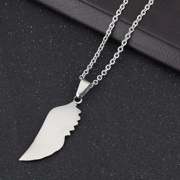 Picture of Fashion Spear Pendant Necklace Men Arrow Head Pendant Fashion Chain For Men - Silver