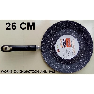 Picture of Prestiege Granite Coated Ruti Tawa 26 CM (INDUCTION) Grey