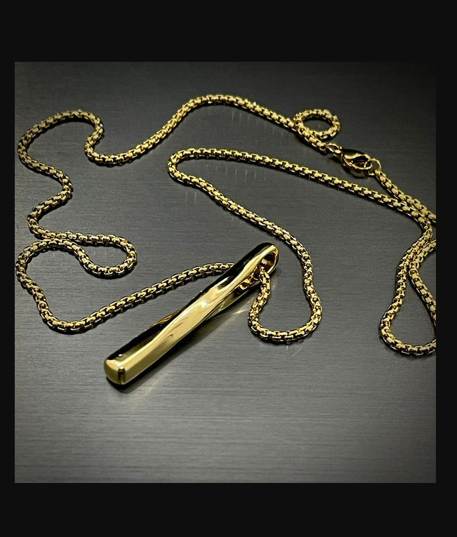 Picture of Fashionable Geometric New Fashion Necklace For Men