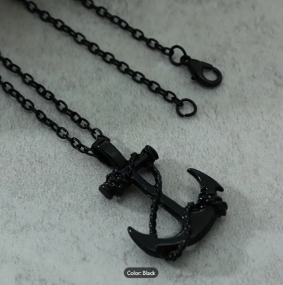 Picture of Men's Anchor Retro Simple Casual Fashion Classic Necklace