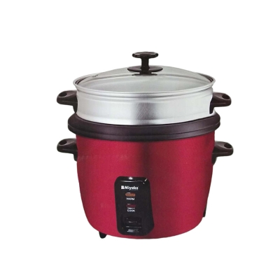 Picture of Miyako 1.2 Liter Double Pot Rice Cooker MRC-512YLD Multicolor