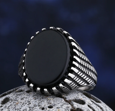 Picture of Men'S Stainless Steel Finger Ring(Null) - Ring For Men - Ring - Silver