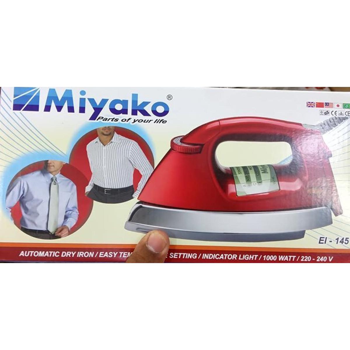 Picture of Miyako Heavy Weight Automatic EIectric Dry Iron EL-145 Multicolor