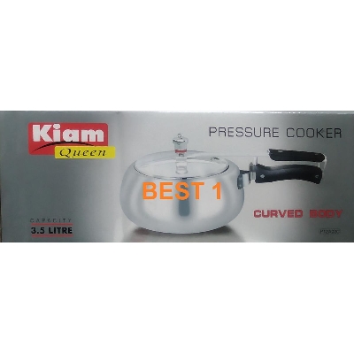 Picture of Kiam Queen Pressure Cooker 3.5 Litre Multicolor