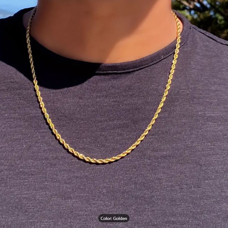 Picture of Fashionable Rofe Link Stainless Steel Chain for Men