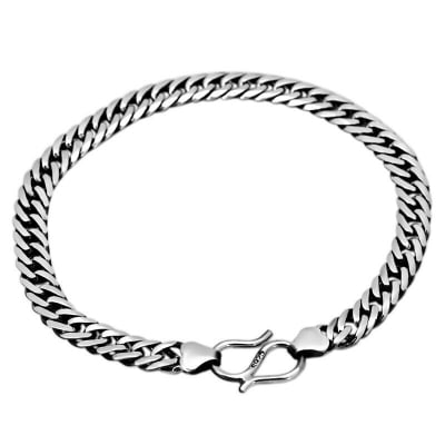 Picture of Silver Bracelet for men - Silver