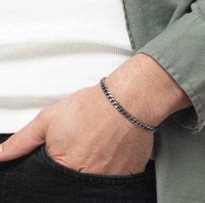 Picture of Silver Bracelet for men - Silver