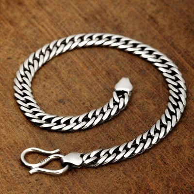 Picture of Silver Bracelet for men - Silver