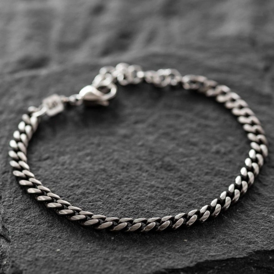 Picture of Silver Bracelet for men - Silver