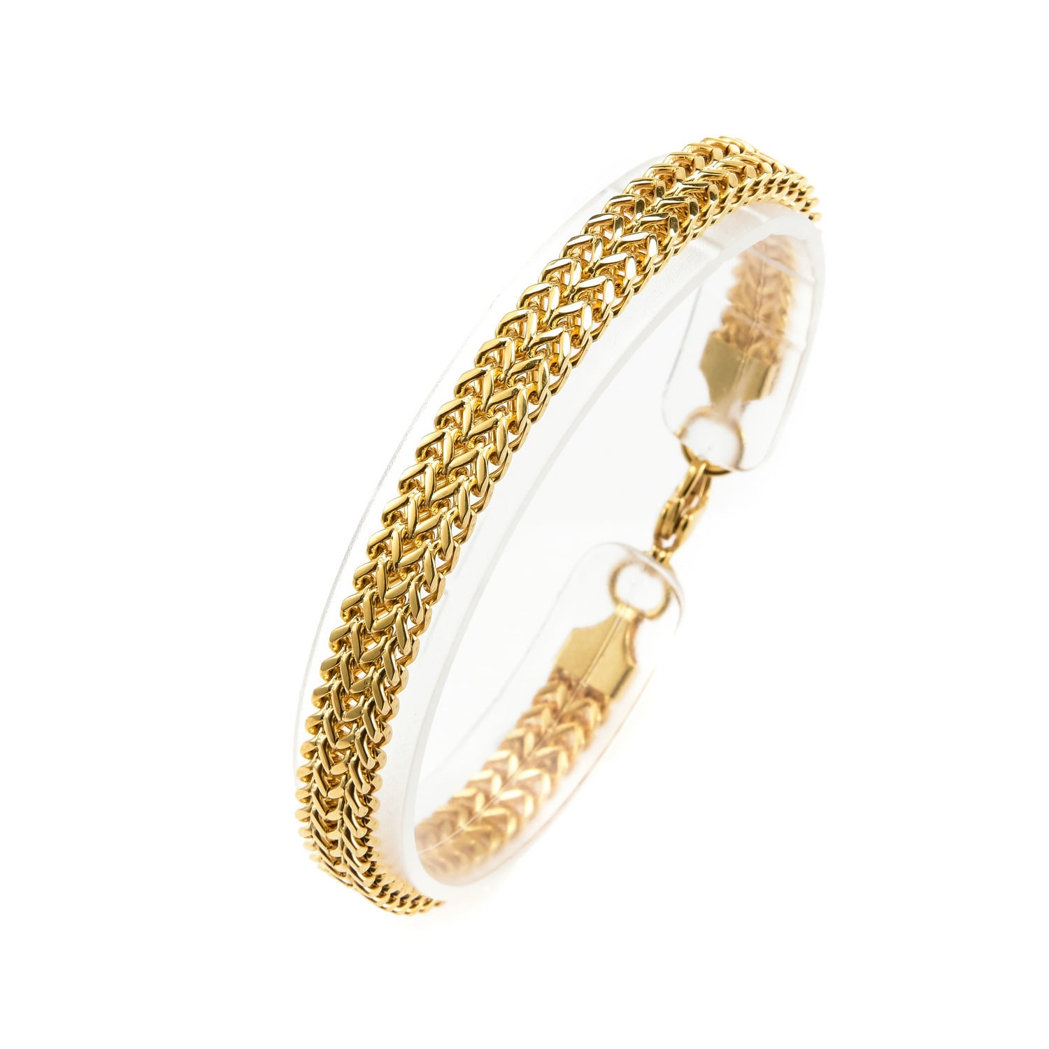 Picture of Men's Gold Chain Bracelet - Gold