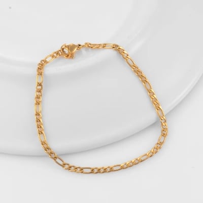 Picture of Bracelets Men's Chain - Gold