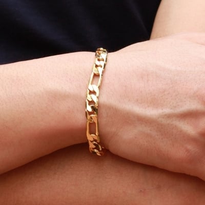 Picture of Stainless Steel Snake Bracelet - Gold
