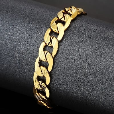 Picture of Bracelets for men - Gold