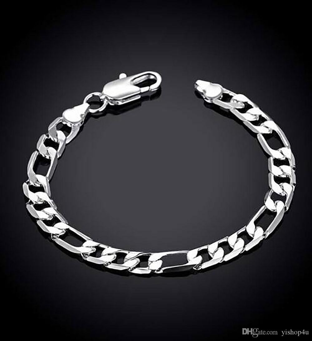 Picture of Mens Powerful Stainless Steel Bracelet - Silver