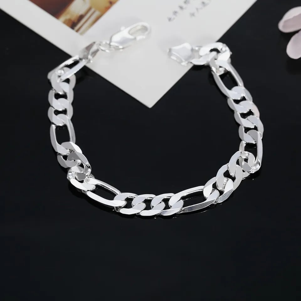 Picture of Plated Bracelet For Man - Silver