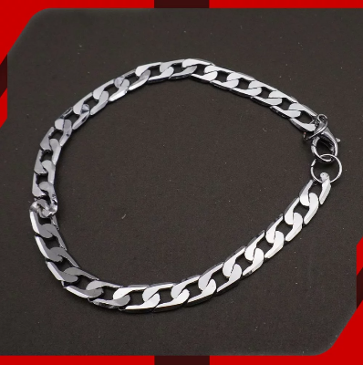 Picture of Men stylish Hip Hop Bracelet - Silver