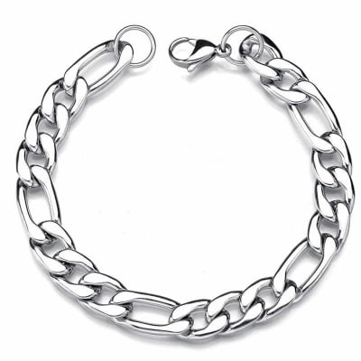 Picture of Men's Stainless Steel Chain Bracelet - Silver