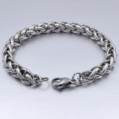 Picture of Stainless Steel Men Bracelet - Silver