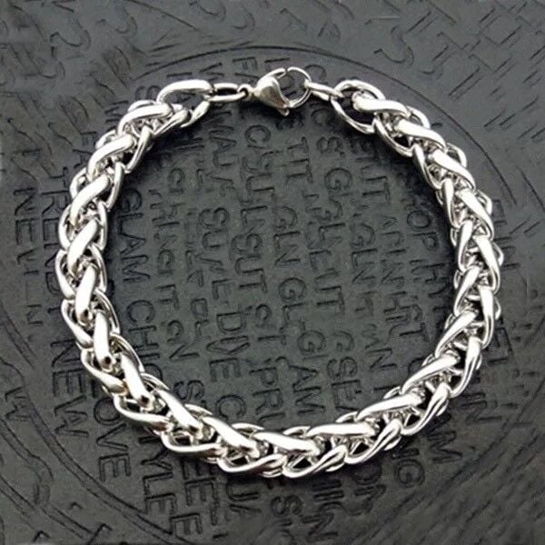 Picture of Stainless Steel Men Bracelet - Silver