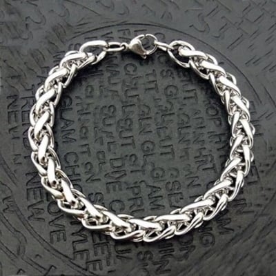 Picture of Stainless Steel Men Bracelet - Silver