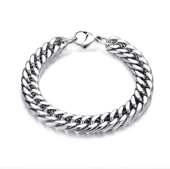 Picture of Men stylish Hip Hop Bracelet - Silver