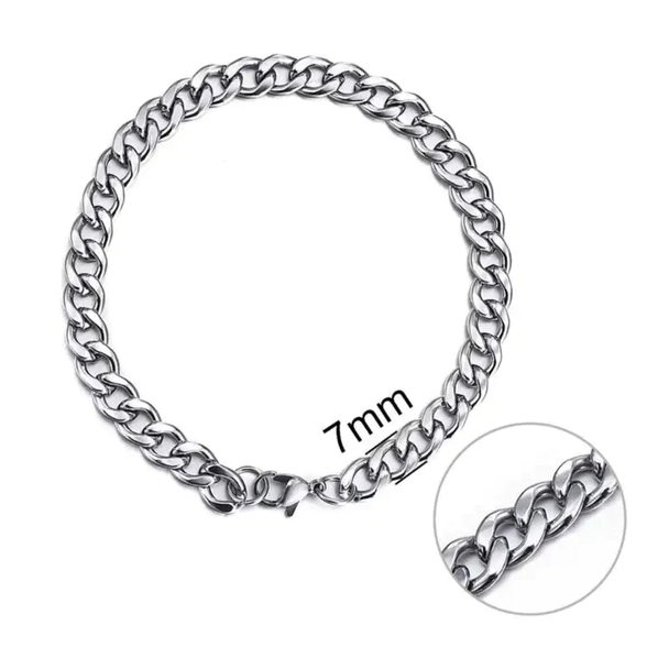 Picture of Silver Bracelet for men - Silver