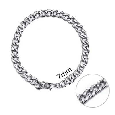 Picture of Silver Bracelet for men - Silver