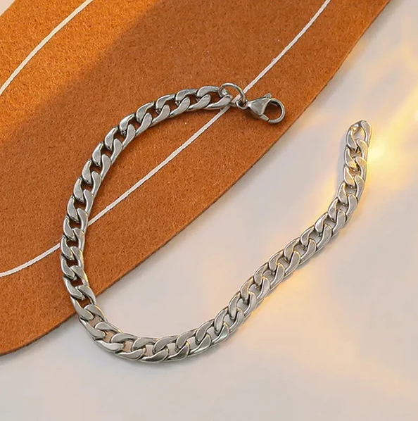 Picture of Silver Bracelet for men - Silver