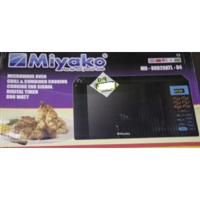 Picture of Miyako 20L Microwave Oven D4 Model Kitchen Appliance Black