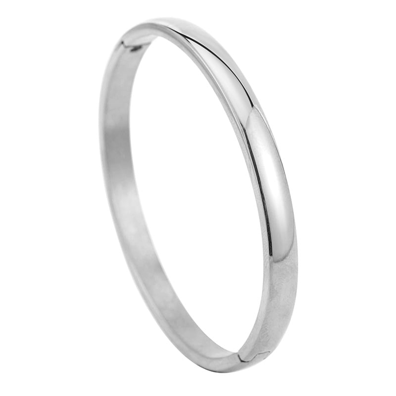 Picture of Silver Metal Bracelet Round Cuff For Men - Silver
