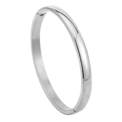 Picture of Silver Metal Bracelet Round Cuff For Men - Silver