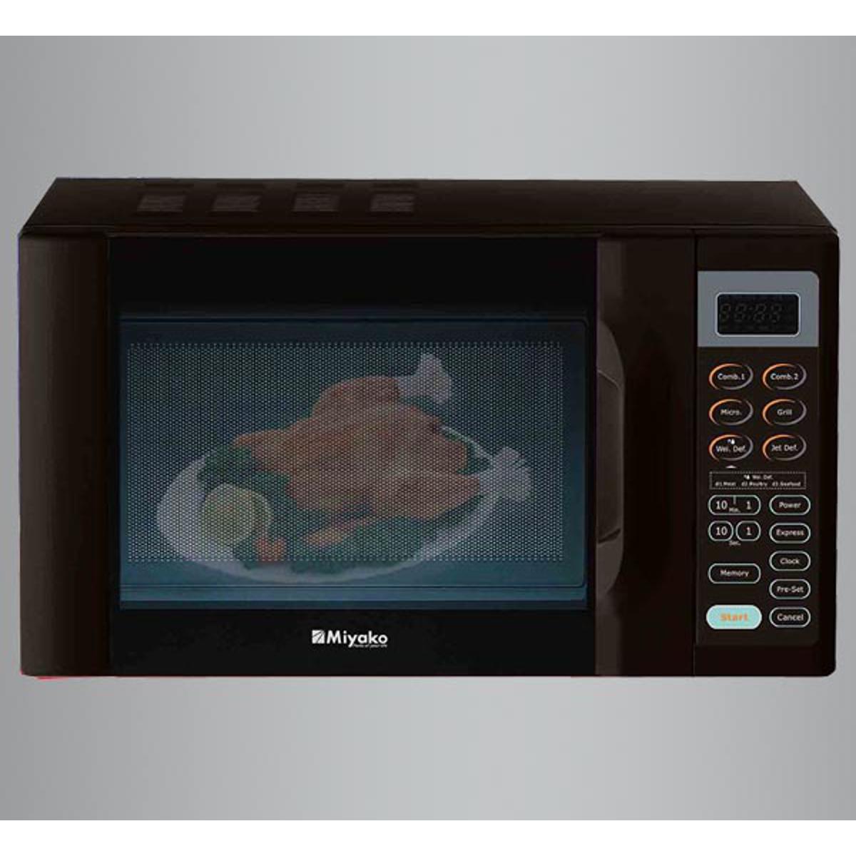 Picture of 23 Liter Miyako Microwave Oven D4 Black