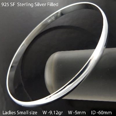 Picture of Men's Powerful Stainless Steel Round Cuff Bracelet - Silver