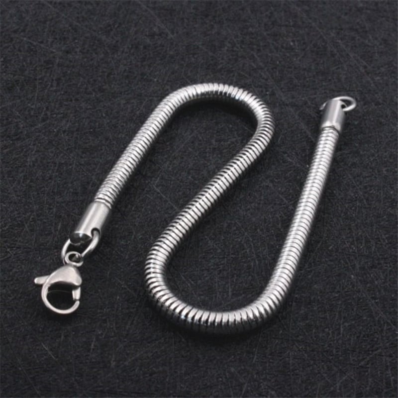 Picture of New American Chain Bracelet For Men - Silver