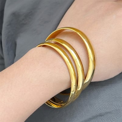 Picture of New American Round Cuff Bracelet For Men