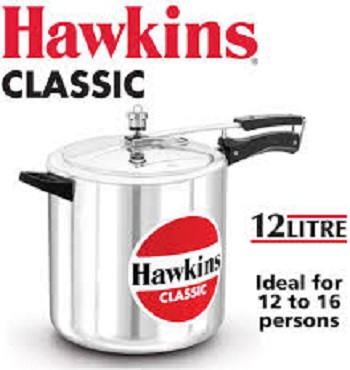 Picture of Hawkins Classic Pressure Cooker 12L Silver