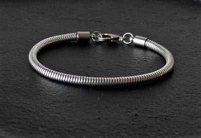 Picture of New Trendy Chain Men Bracelet - Silver
