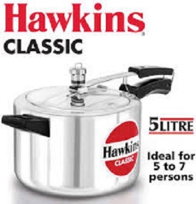Picture of Hawkins Classic Pressure Cooker 5L Silver